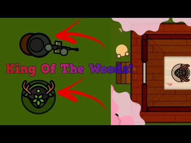 Surviv.io New King Of The Woods Helmet and 200 Round LMG!! 14 Kill Solos! (Surviv.io New Event)