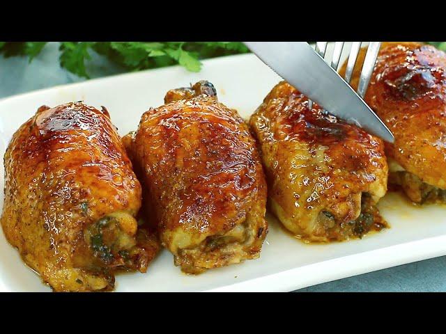 I don't fry chicken thighs anymore! Everyone who tried this chicken asked for more.