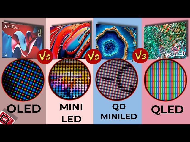 OLED vs mini LED vs QNED vs QD Mini LED vs QLED | Best TV to buy