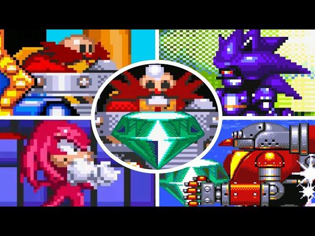 Sonic & Knuckles - All Bosses (No Damage)