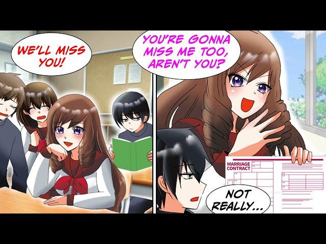 [Manga Dub] Rich Girl Hands Marriage Papers to Poor Me Before Her Transfer... The Reason Why?!