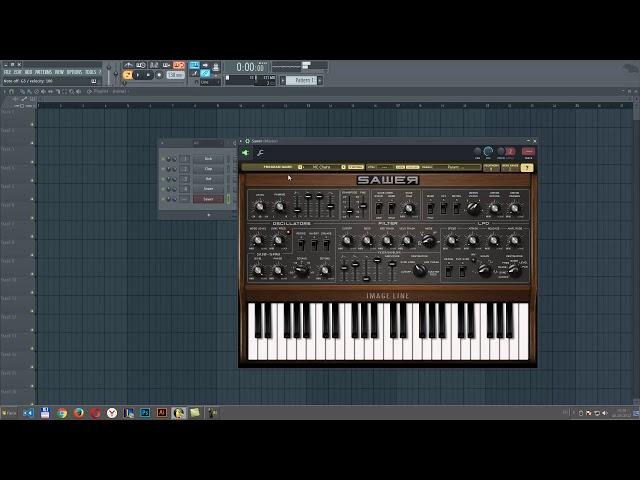 Запись с midi-клавиатуры или синтезатора в FL STUDIO