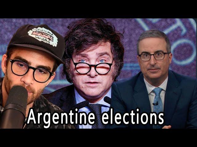 John Oliver on the Argentina's New President | HasanAbi reacts