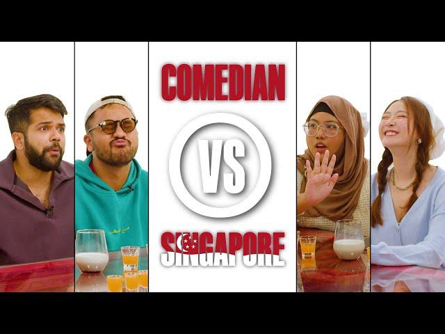 COMEDIAN VS SINGAPORE - SGAG SPECIAL (DAS & ZAKI VS SYA & QUEENIE) Part 2