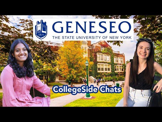 SUNY Geneseo Students Answer Your Questions | CollegeSide Chats