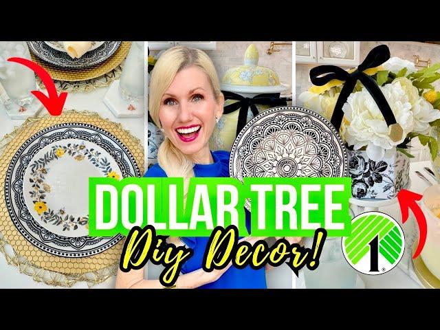 CAN *DOLLAR TREE* ITEMS LOOK This LUXE? EASY DIY HOME DECOR IDEAS!