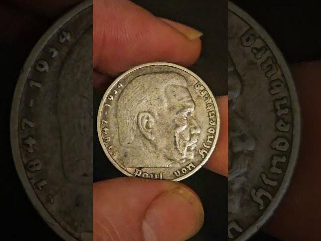 1935 German 5 Reichsmark   #silver #coins