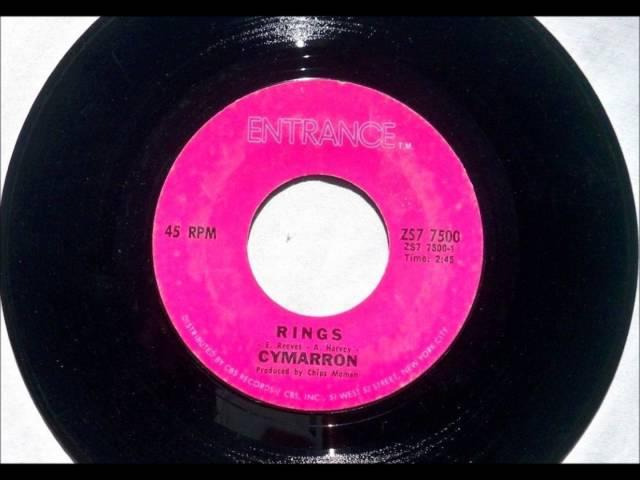 Rings , Cymarron , 1971 Vinyl 45RPM