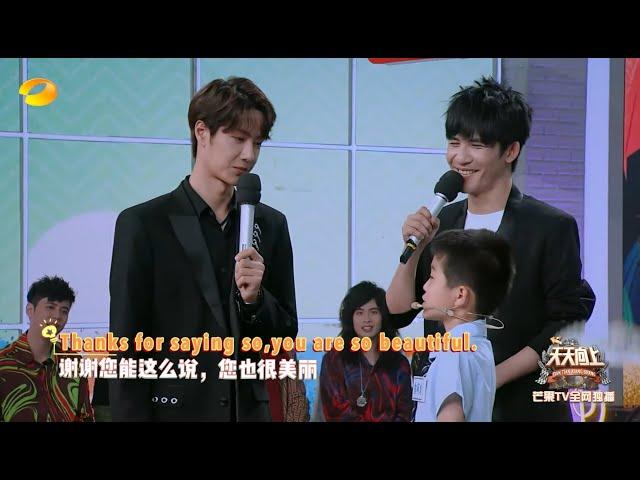 [Bjyx] Xiao Zhan 肖战 and Wang Yibo 王一博 in Day Day Up 天天向上 190728  [Eng Sub CC]