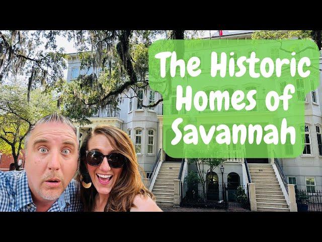 A Walking Tour of The Historic Homes of Savannah, GA... and A Graveyard?