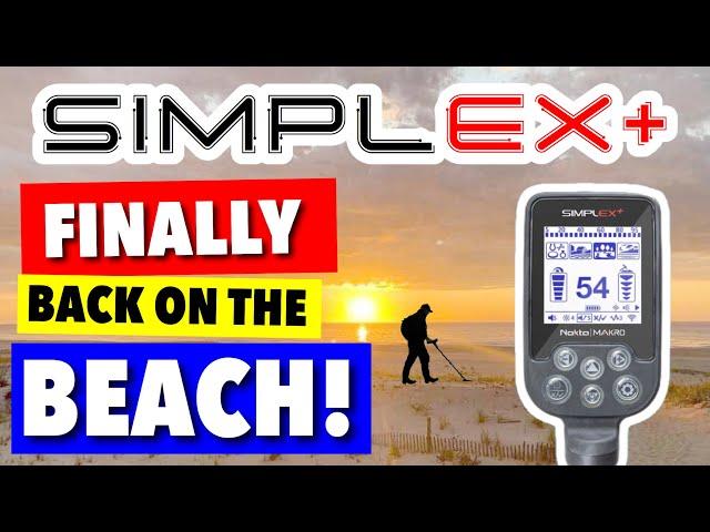 Beach Metal Detecting UK Nokta Makro SIMPLEX 2020