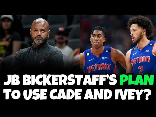 J.B. Bickerstaff Has A Plan To Use Cade Cunningham & Jaden Ivey | Jalen Duren Defense Will Improve?