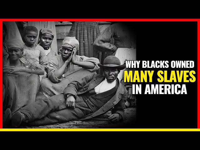 Why Blacks owned so many slaves in the Americas