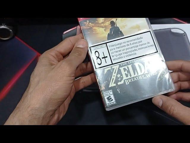 Unboxing Nintendo Switch Lite + Zelda Breath of the wild - 2021