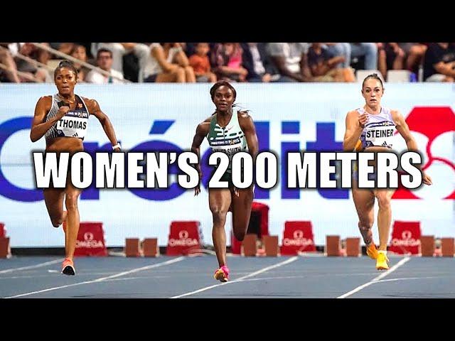 Sydney McLaughlin VS. Abby Steiner! || Women's 200 Meters - 2024 L.A Grand Prix