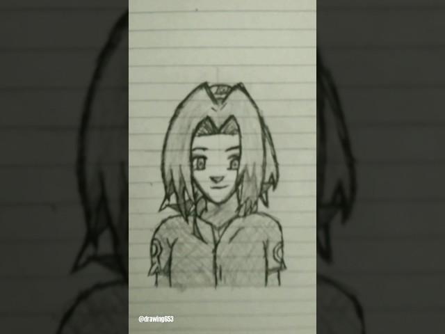 How to draw sakura from Naruto Easy - my Brilliant art.