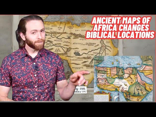 Ancient map in 1375 of Africa has corrected Biblical locations and narrative