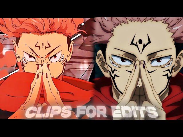 Sukuna Raw Clips For Editing (Jujutsu Kaisen Season 1 And 2)