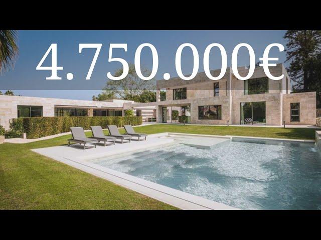 Inside a brand new villa in an exclusive Sotogrande neighborhood | Asking 4,750,000 €