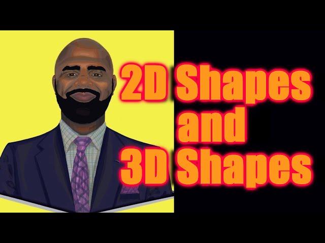 2D and 3D Shapes Rap Song | Shapes for kids | Mr. Woodland