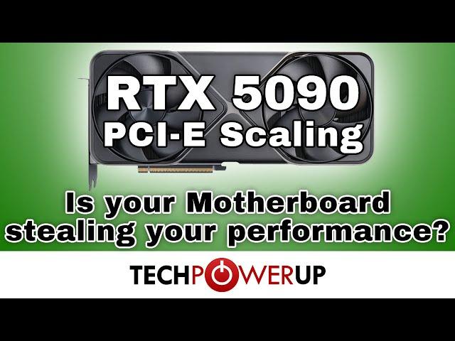 RTX 5090 PCI-E Performance Scaling Review - Do you need a new Motherboard?