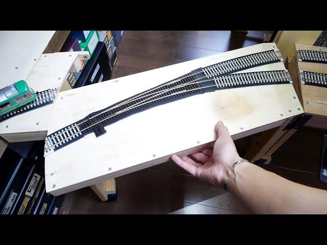 【HO】So erstellen Sie ein rotierendes Layout-Board / Modelleisenbahn-Layout-Update