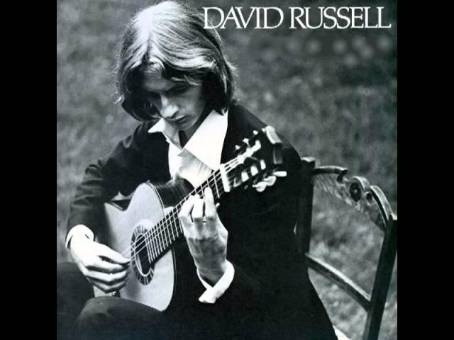 David Russell: live concert playing Stevens, Harris, & Pujol