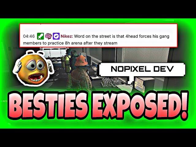 Nopixel Dev Exposes Besties Live | NoPixel GTA RP | NoPixel Clips