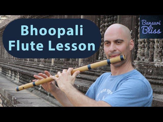 Bhoopali Flute Lesson - Teental Two Octaves Exercise with Dr. Kerry Kriger