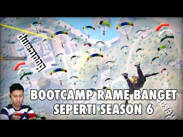 TURUN BOOTCAMP RAME BANGET, SEPERTI SEASON 6 !! SANHOK GAMEPLAY SOLO VS SQUAD - PUBG MOBILE