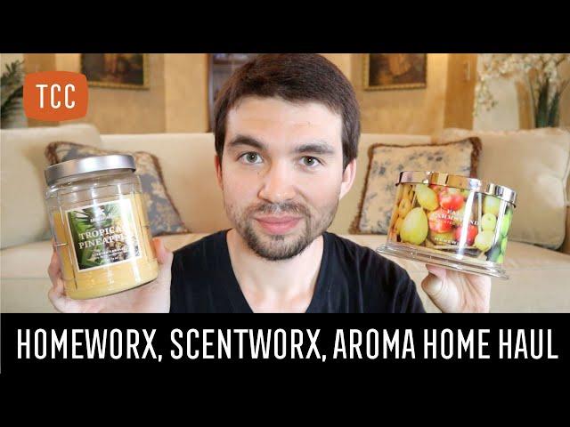 PUMPKIN COLD BREW & MORE – Slatkin Candle Haul – HomeWorx, ScentWorx, Aroma Home at Home Depot