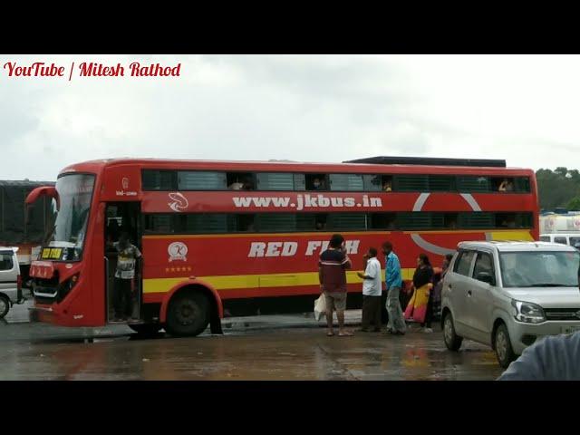 jk bus | Red fish | Jay Khodiyar bus