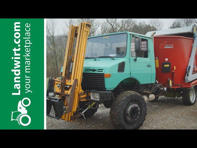 Unimog zum selbstfahrenden Mischwagen umbauen | landwirt.com