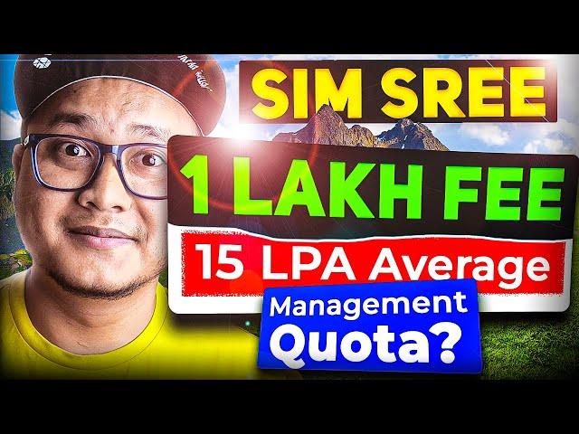 Simsree Mumbai Honest Review 2025 | ₹1 Lakh Fee ️ ₹15 LPA Placement | Management Quota?