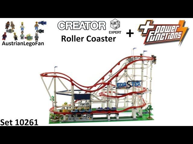 Lego Creator 10261 Motorizing Roller Coaster with Power Functions - Lego Speed Build Review