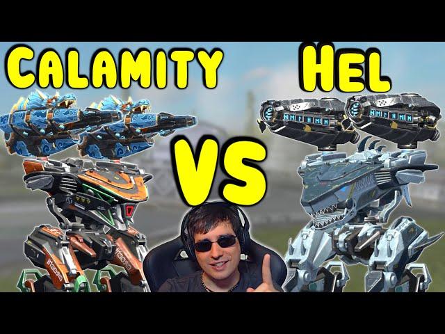 New MEGALODON OROCHI & HEL Vs CALAMITY War Robots Mk2 Gameplay WR