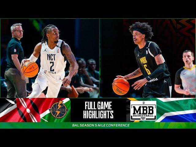Game Highlights: Nairobi City Thunder (Kenya) v MBB (South Africa) - #BAL5
