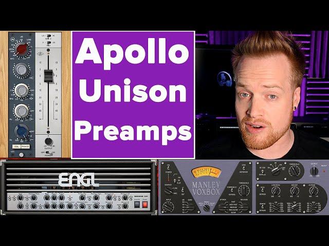 THE REAL DEAL? Universal Audio Unison Preamps (Avalon/Manley/Neve/SSL)