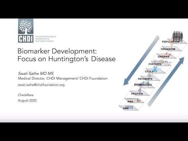 Developing Biomarkers for Huntington's Disease