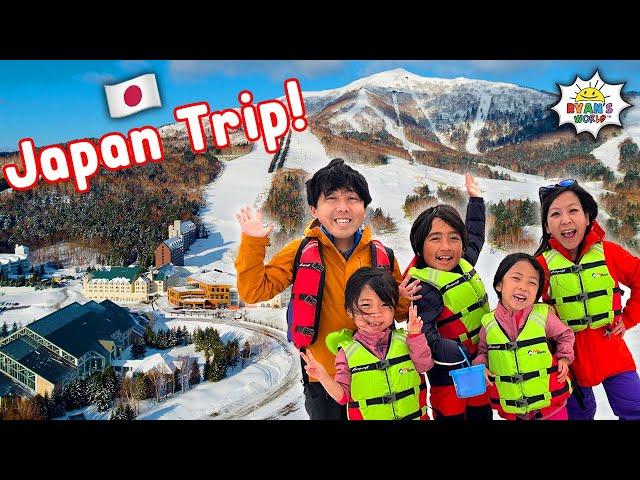 Ryan's Ski Resort Adventure and Hotel Tour Family Trip!