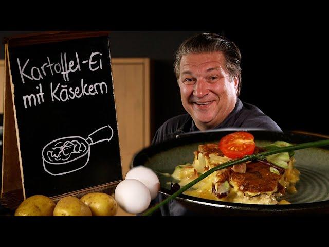 Kartoffel-Ei mit Käsekern - Kreative Küche mit Weichkäse | Das schnelle Gericht