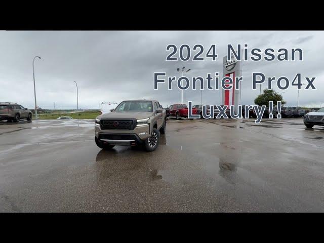 2024 Nissan Frontier Pro4x Luxury!