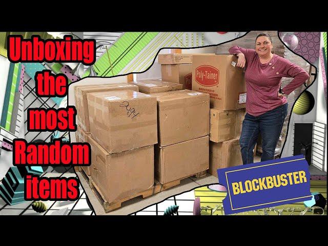 Unboxing the most Random items! We even Found something From Blockbuster Video!