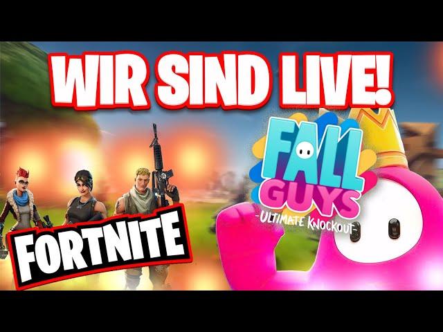 Fall Guys Customs und Fortnite OG Reload - LIVE mit der Community DEUTSCH