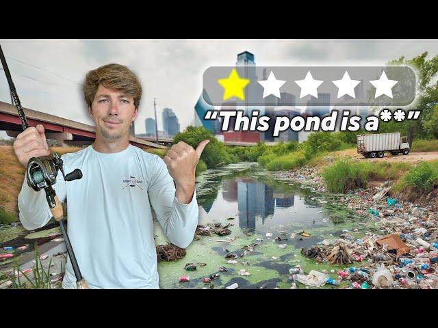 I Fished The WORST Rated Lakes In Texas.