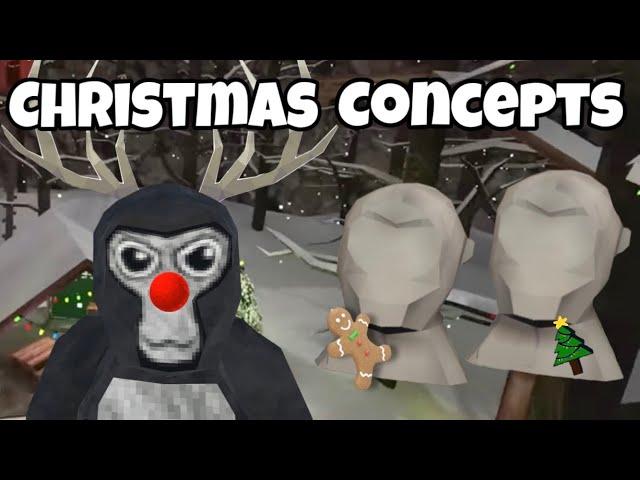 Gorilla Tag Christmas cosmetic Concepts