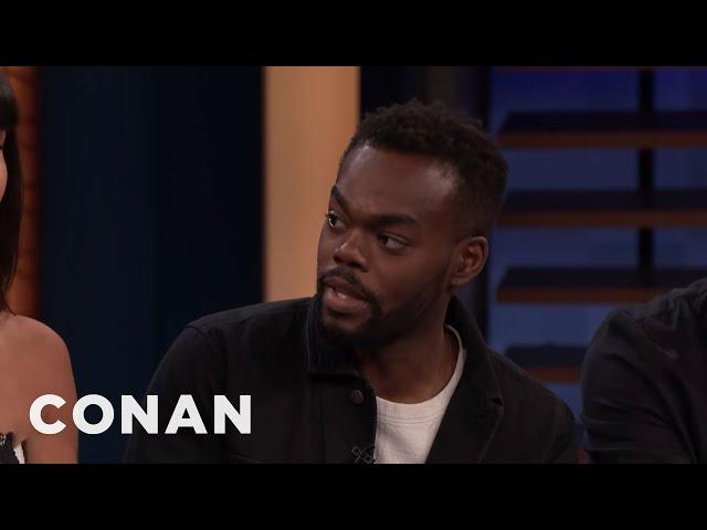 "The Good Place" Writers Love To Torture William Jackson Harper | CONAN on TBS