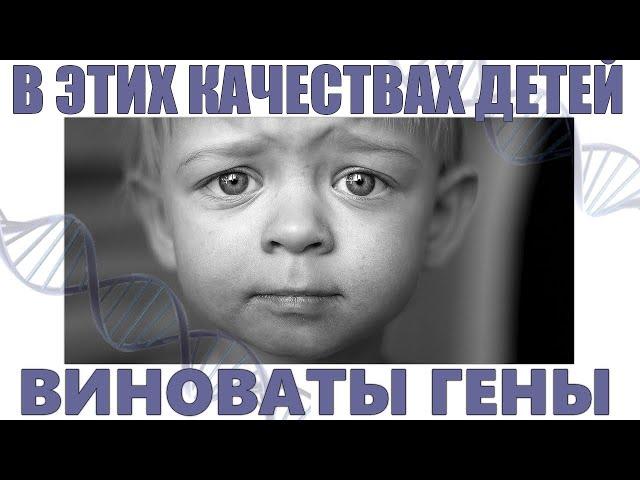 КАЧЕСТВА РЕБЕНКА В КОТОРЫХ ВИНОВАТЫ ГЕНЫ | 5 свойств человека в которых не виновато воспитание