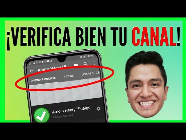  Cómo VERIFICAR mi CANAL de YOUTUBE desde CELULAR  - Activar cuenta en android o iPhone 2021