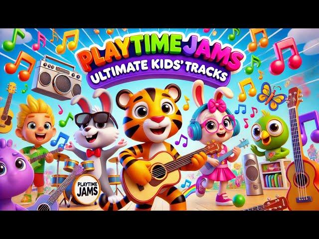 Playtime Jams: Ultimate Kids’ Tracks| Nursery Rhymes